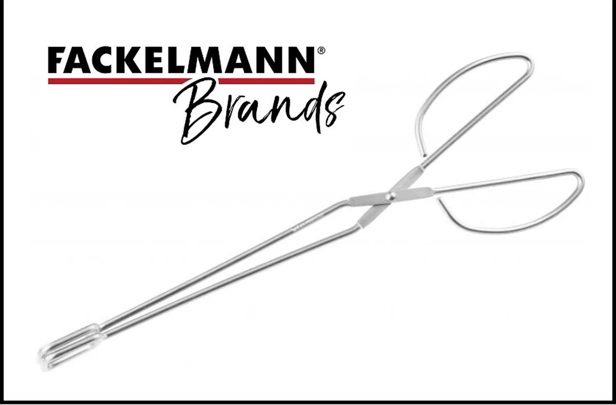 bbq grijptang rvs van Fackelmann in Zilver – productfoto
