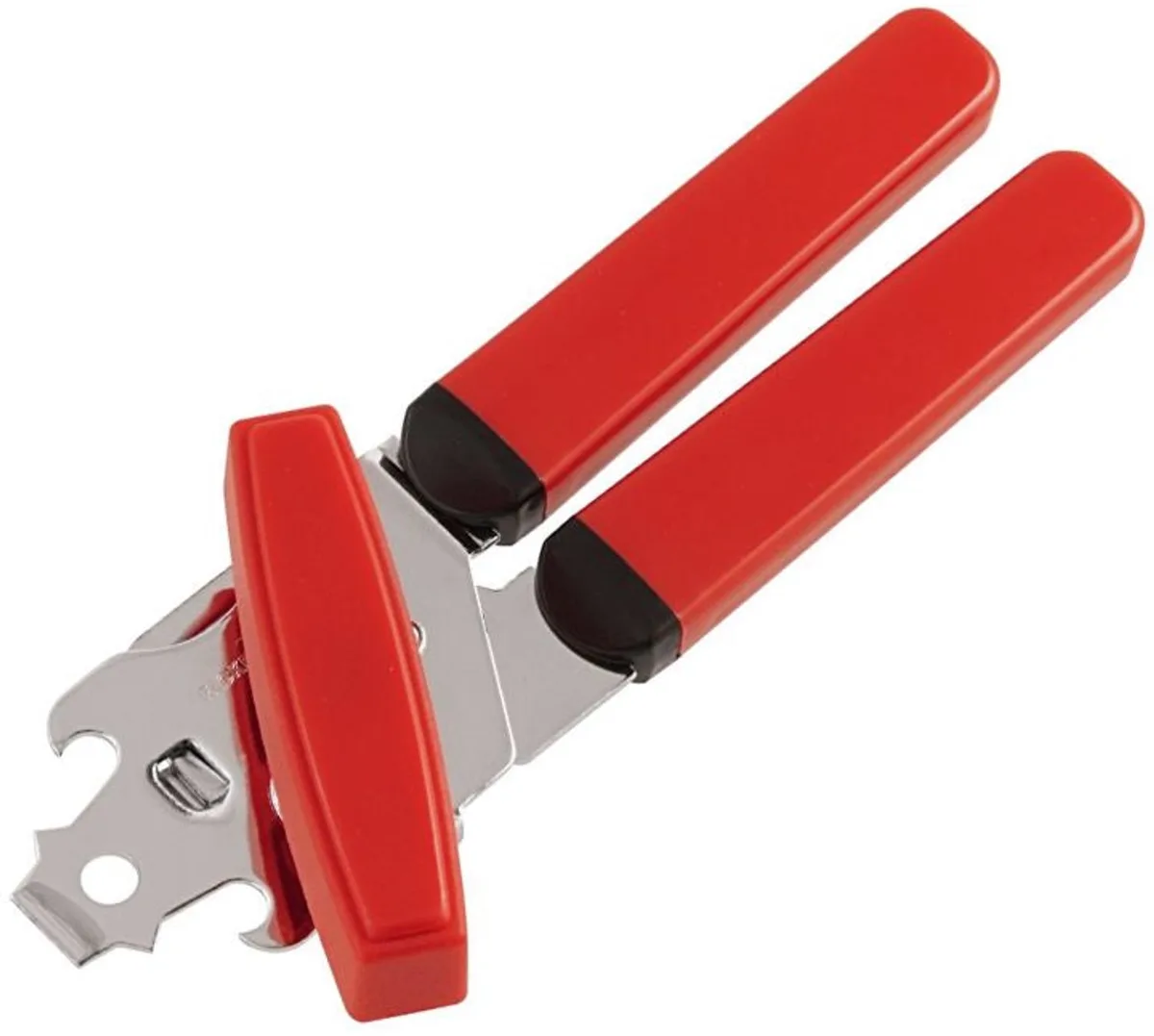 Blikopener 3-in-1 voor linkshandigen 17 cm Fackelmann Basic de Fackelmann en Rouge – photo produit