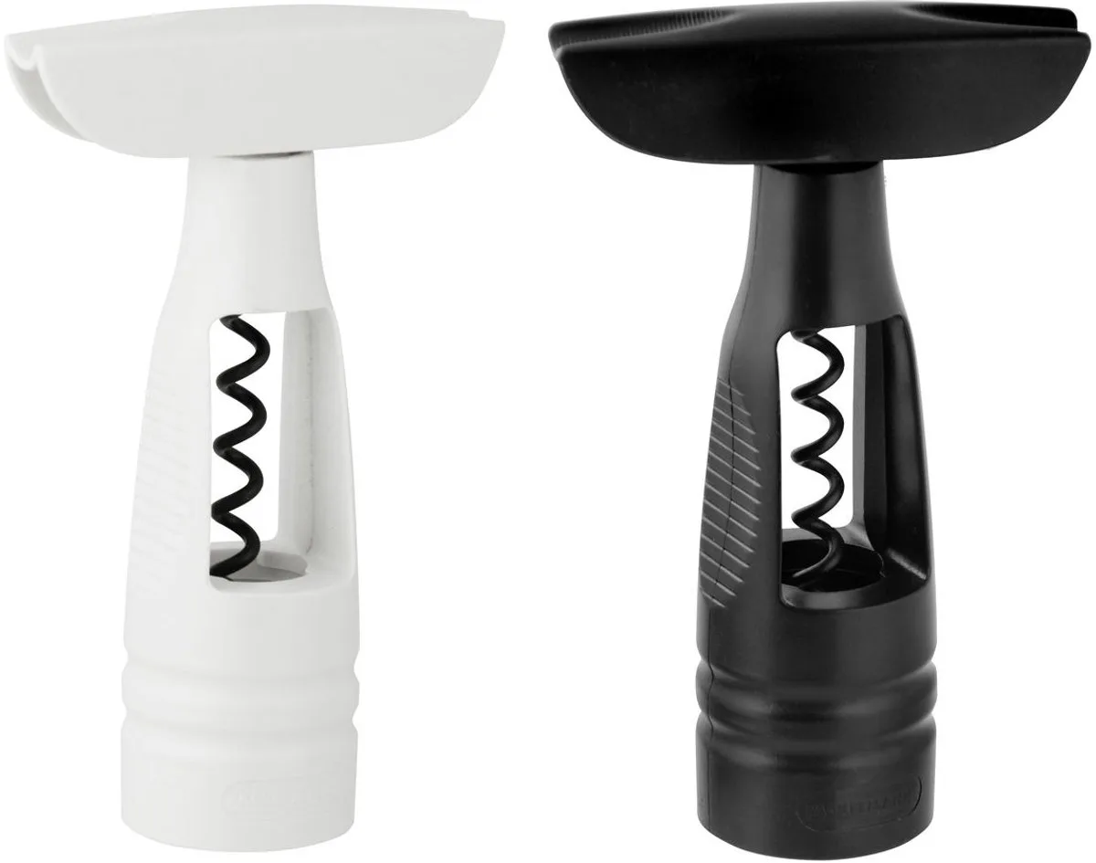 Flesopener spiraal Fackelmann Bar Concept van Fackelmann in Zwart, Wit – productfoto
