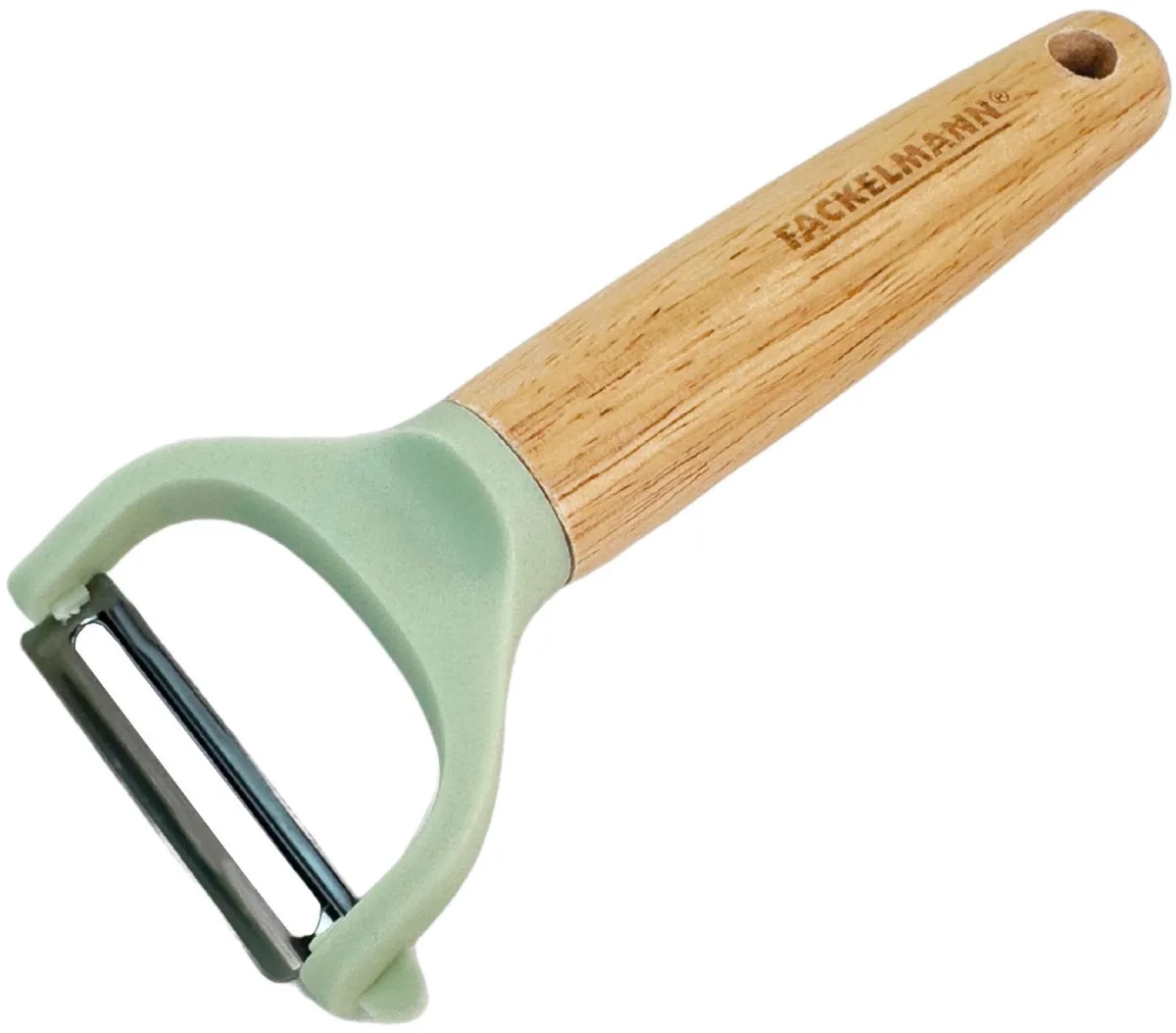 Groene groenteschiller Fackelmann OCEAN van Fackelmann in Bruin, Groen – productfoto