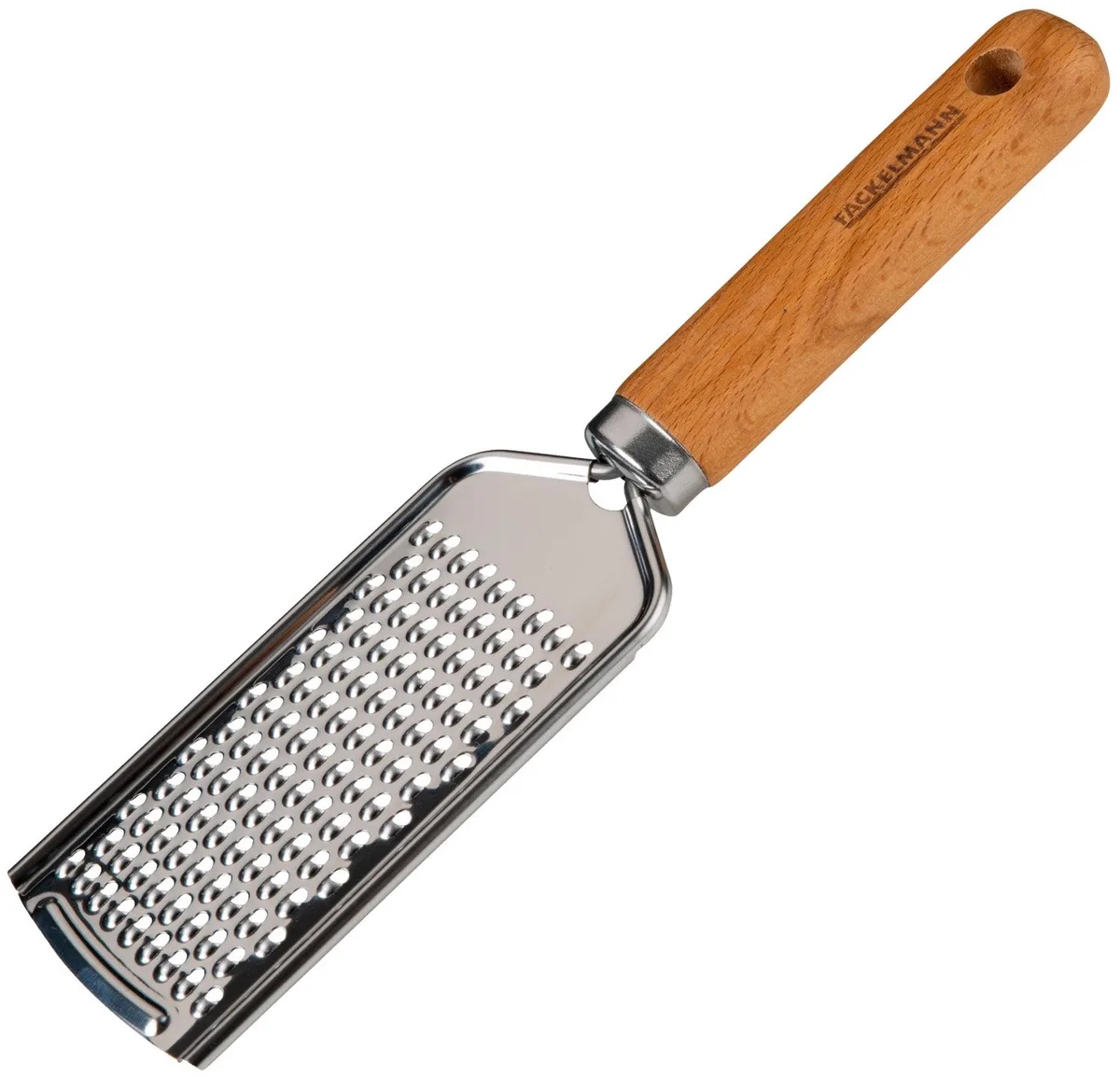 Handmatige kaasschaaf 22 cm Fackelmann Pizza & Pasta von Fackelmann in Bruin hout – Produktfoto