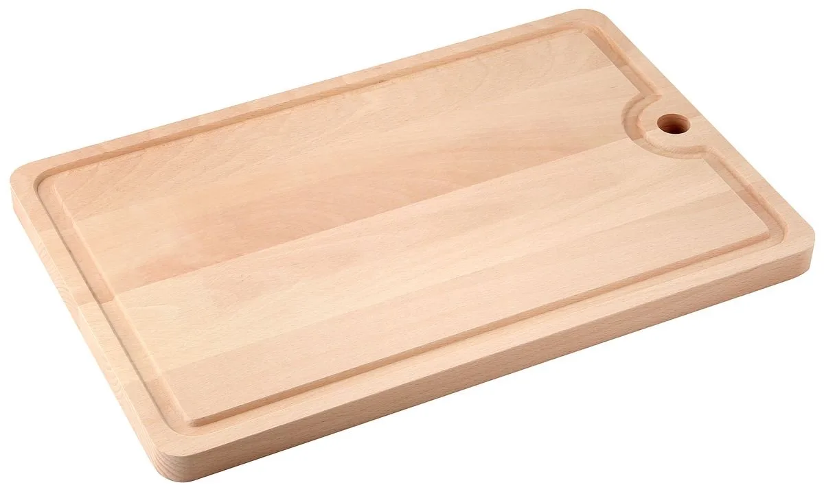Houten snijplank met sapopvangbak 40 x 26 cm Fackelmann Wood Edition von Fackelmann in Drankje – Produktfoto