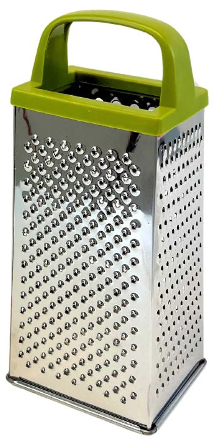 Kaasschaaf en groenteschaaf 4 zijden 23 cm Fackelmann Zero Serie van Fackelmann in Groen, Grijs – productfoto