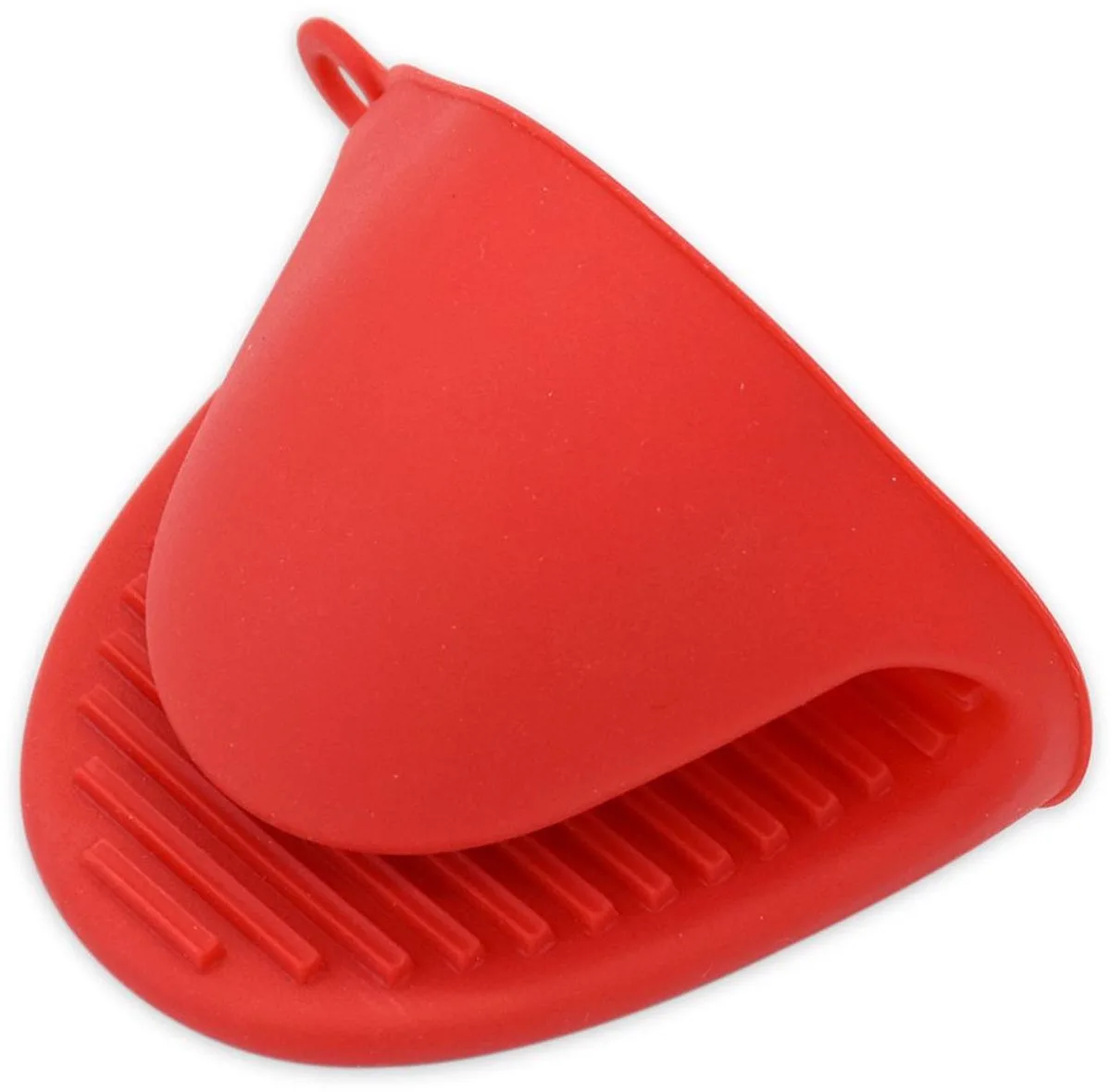 Kleine siliconen pannenlap Fackelmann Colors Edition van Fackelmann in Rood – productfoto