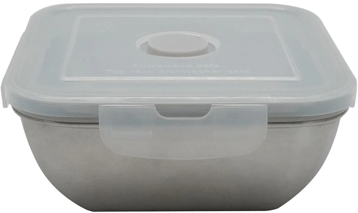 Lunchbox van met clipsdeksel 600 ml Fackelmann Move de Fackelmann en Roestvrij staal – photo produit