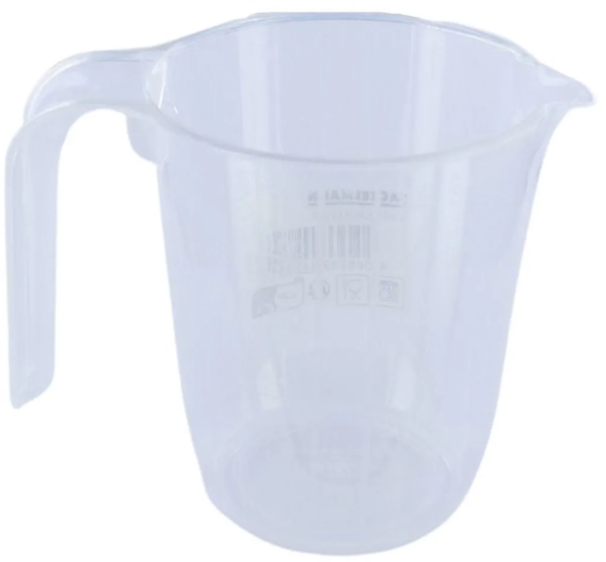 Maatbeker 500 ml van plastic Fackelmann Basic van Fackelmann in Transparant – productfoto