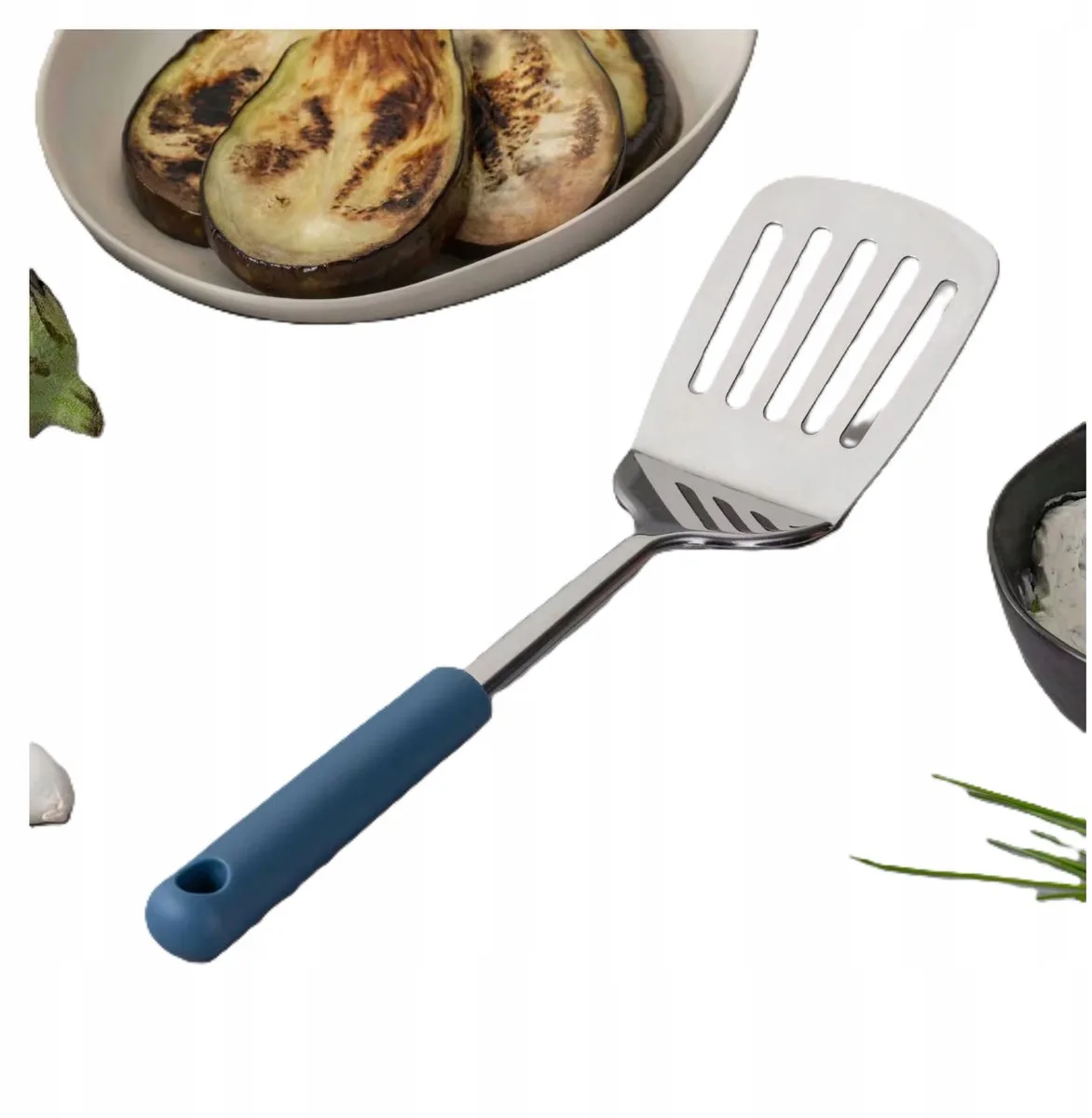 Metalen Keuken spatel - 33cm - Roestvrij Staal & PP fra Fackelmann – produktbillede