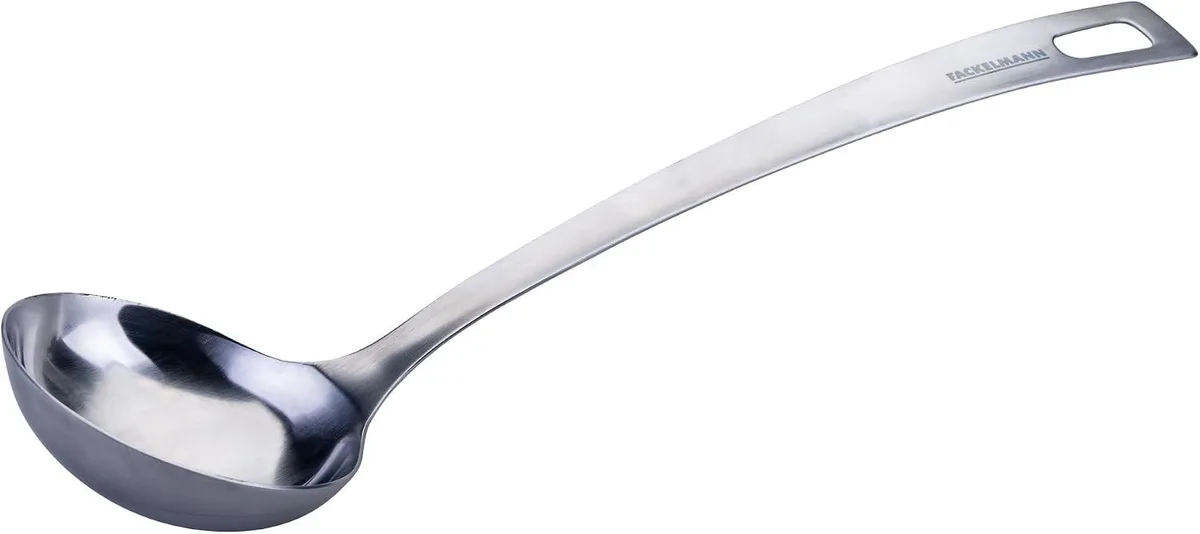 Opscheplepel RVS - 30cm - Vaatwasserbestendig de Fackelmann en Argent – photo produit