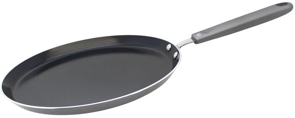 Pannenkoekenpan 26 cm anti-aanbak zonder PFAS Elo Ducato van Fackelmann in Grijs, Zwart – productfoto