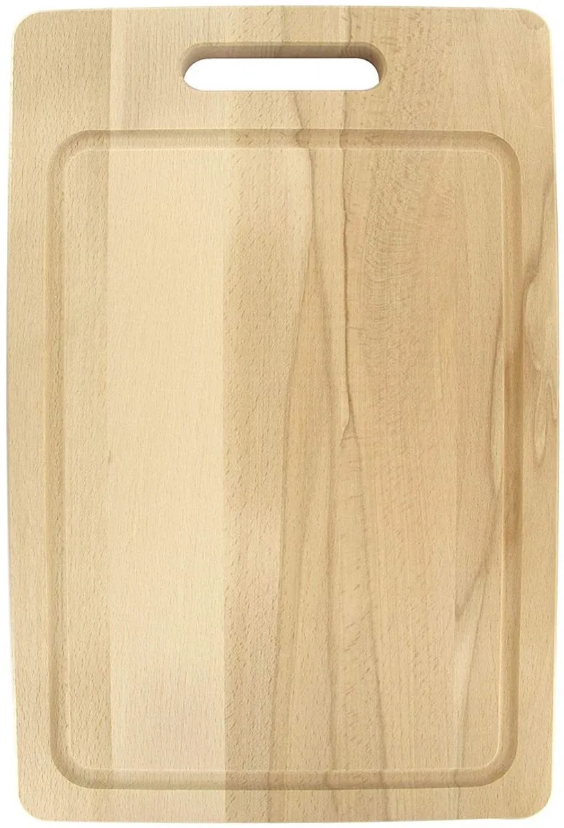 Rechthoekige snijplank van hout 44 x 30 cm Fackelmann Wood Edition de Fackelmann en Drankje – photo produit