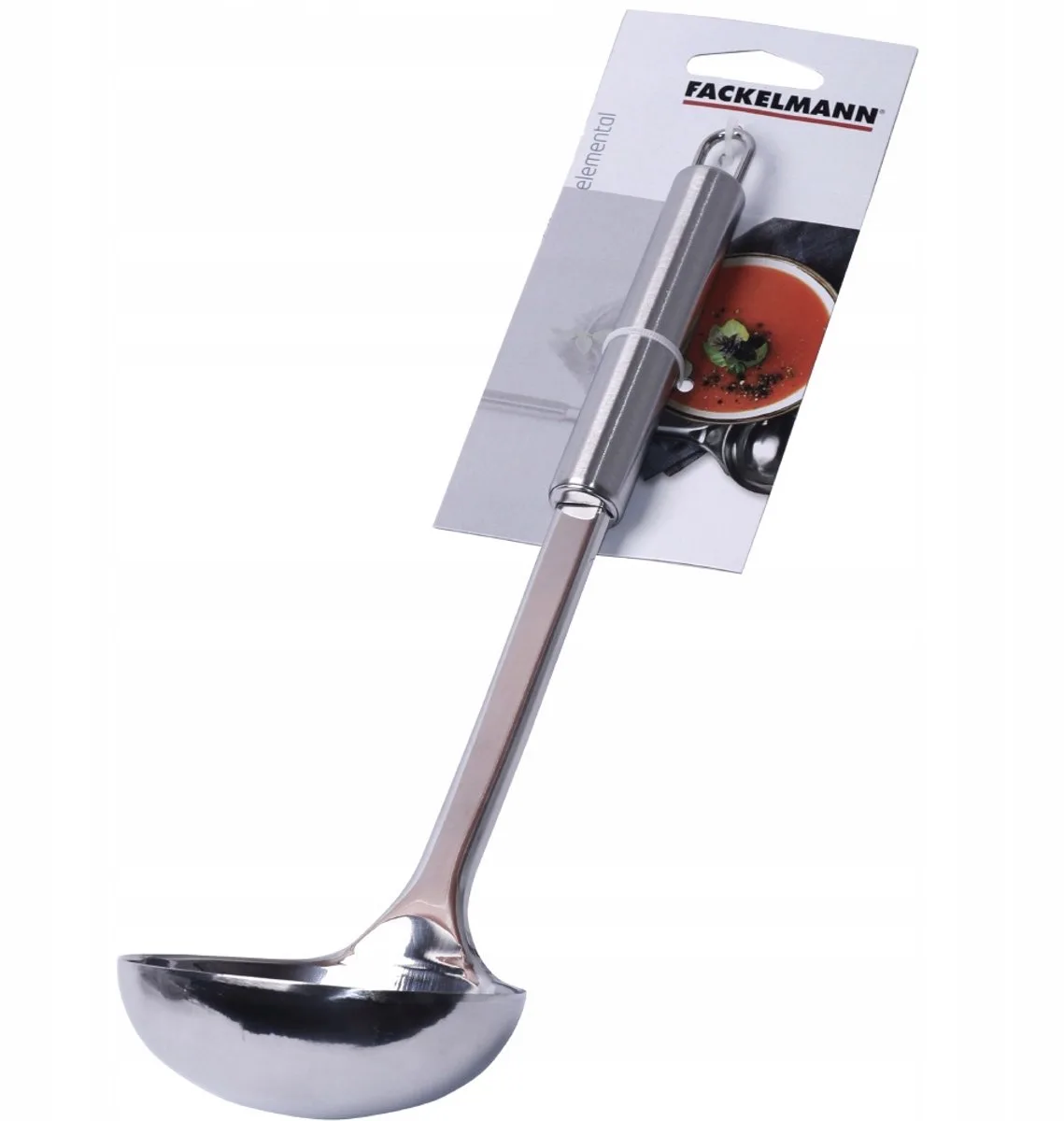 RVS Soeplepel / Opscheplepel - 31 cm de Fackelmann – photo produit