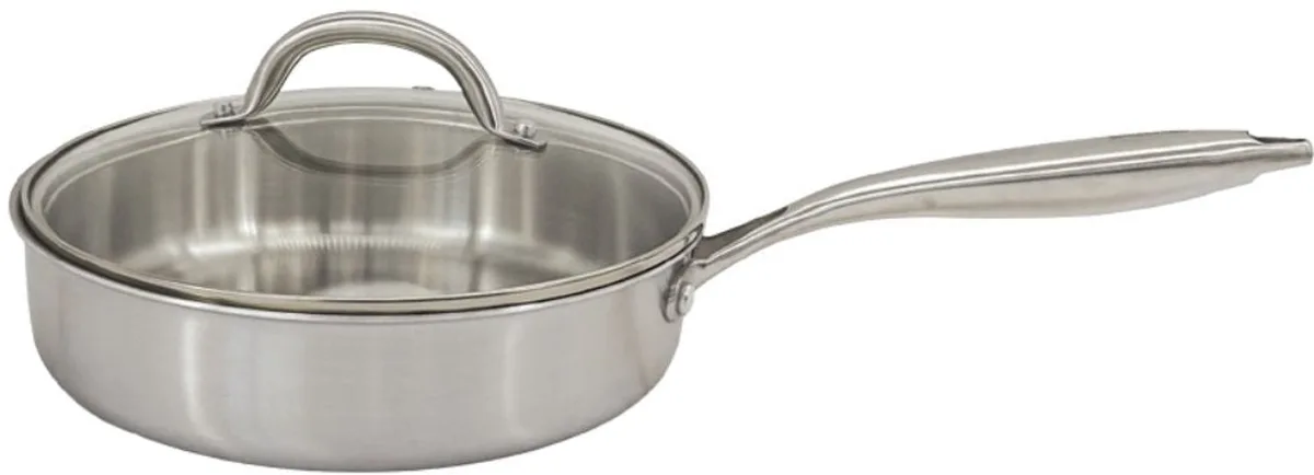 Sauteerpan 24 cm van 18/10 roestvrij staal Triply Fackelmann Vita3 by Fackelmann in Grey – product photo