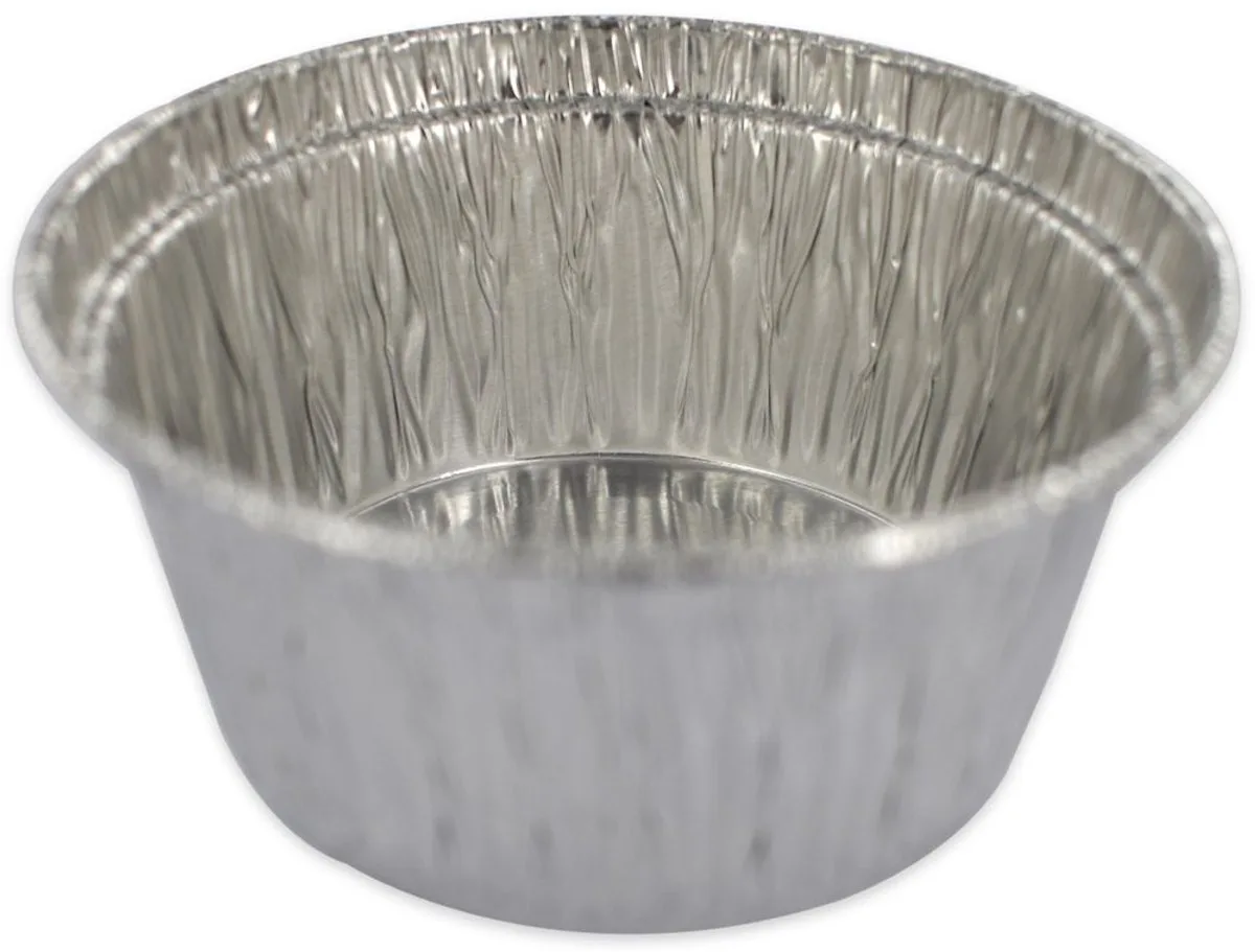 Set van 10 ramekins 4 x 9 cm Fackelmann van Fackelmann in Aluminium – productfoto