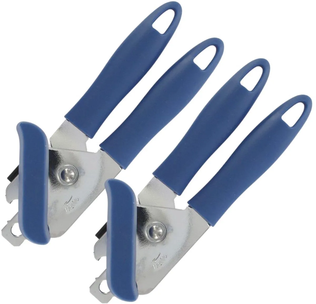 Set van 2 Blikopeners 18,6 cm Fackelmann Elemental van Fackelmann in Blauw, Grijs – productfoto