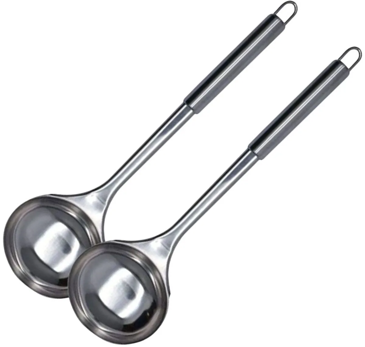 Set van 2 Fackelmann soeplepels van 32 cm Elemental fra Fackelmann i Roestvrij staal – produktbillede