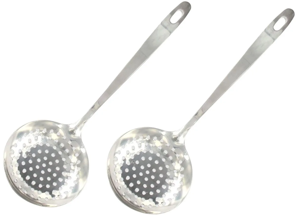 Set van 2 RVS schuimspaan 32 cm Fackelmann Oxford de Fackelmann en Roestvrij staal – photo produit