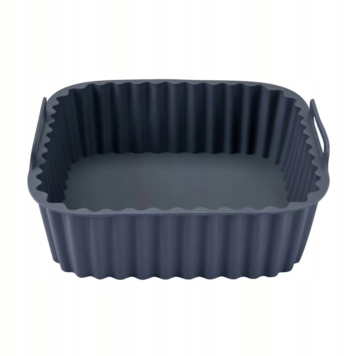 Siliconen Airfryer Bakvorm 15x15cm - Gezond Bakken van Fackelmann in Grijs – productfoto