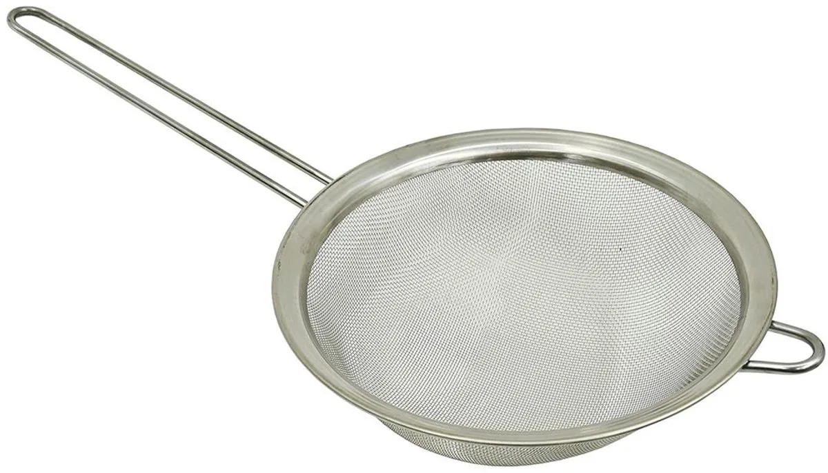 Vergiet zeef 19 cm Fackelmann by Fackelmann in Roestvrij staal – product photo