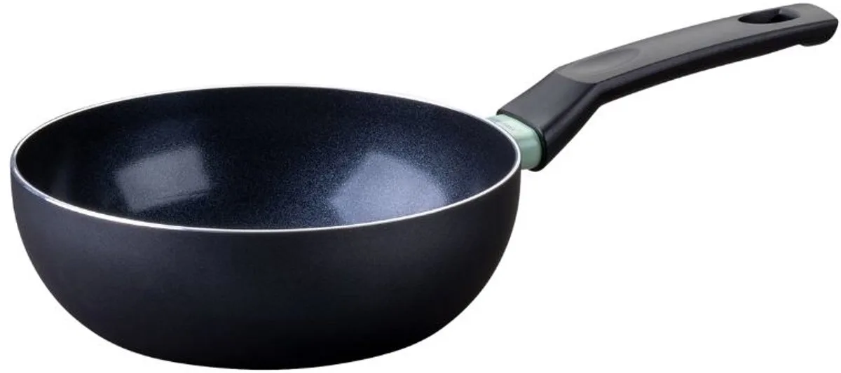 Wok 28 cm aluminium keramische antiaanbaklaag zonder PFAS Fackelmann Brandao van Fackelmann in Groen, Zwart – productfoto