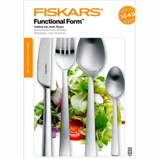 Functional Form - Bestekset - 24-Delig - Mat Roestvrij Staal - Ergonomisch von Fiskars in Mat, Roestvrij Staal – Produktfoto 3 von 3