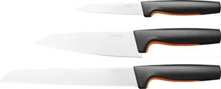 Functional Form Messenset - Keukenmessen - Softtouch Antislipbekkleding - 3-delig by Fiskars in Black – product photo 1 of 5