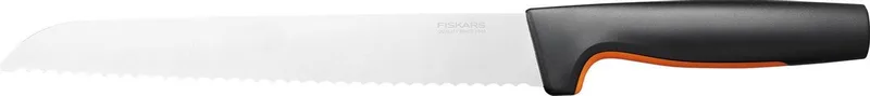 Functional Form Serie - Broodmes - 21 cm - Ergonomische Handgreep - Roestvrijstalen Lemmet by Fiskars in Black, Orange, Silver – product photo