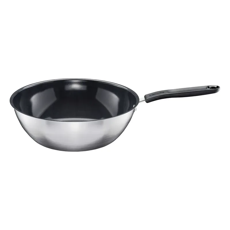 Functional Form - Wok - 28cm - Keramische Coating by Fiskars in Silver, Black – product photo 3 of 3