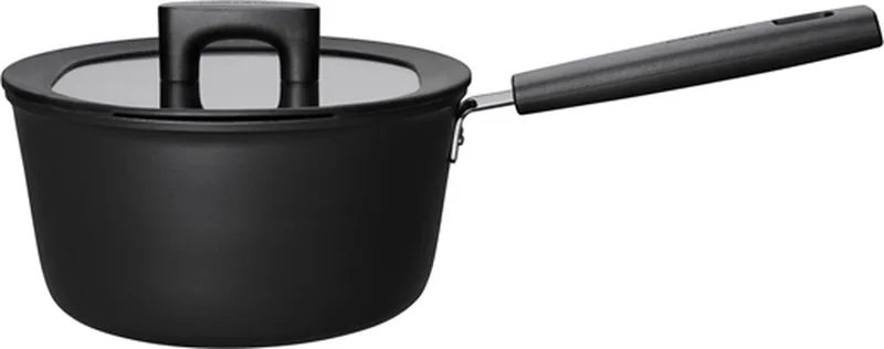Hard Face steelpan 2,5 l Rond by Fiskars in Black – product photo