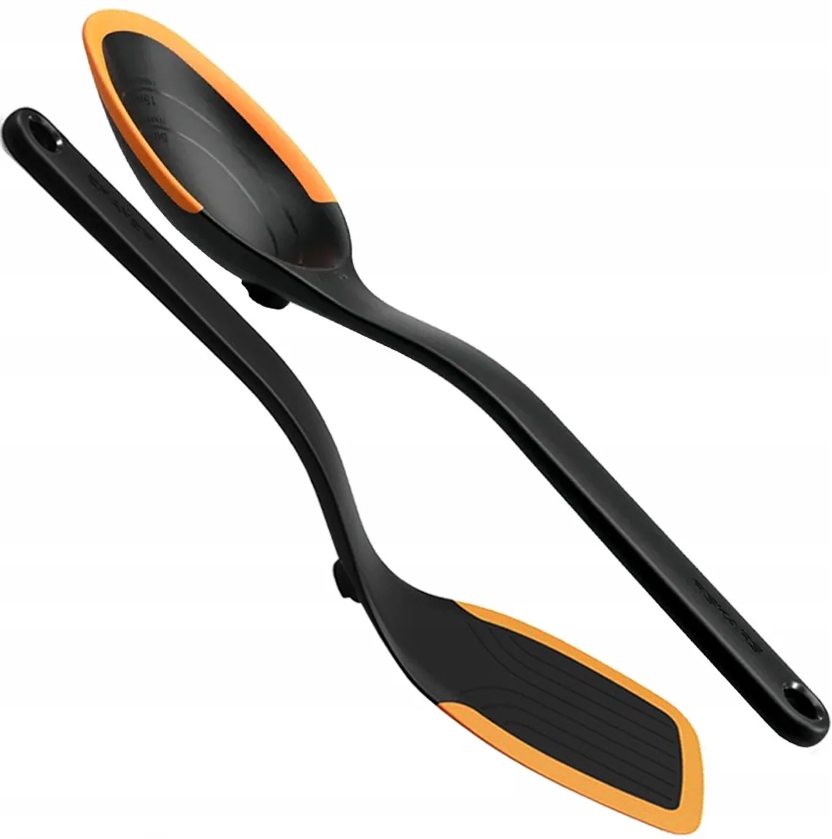 Keukengerei Set: Spatel & Lepel (2 stuks) de Fiskars en Orange – photo produit