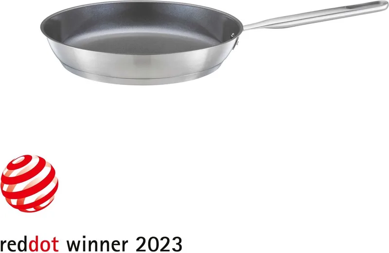 Koekenpan All Steel - Pan voor alle Kookplaten - Koekenpan 28 cm - Ceratec™ Antiaanbaklaag - Pannen by Fiskars in Rvs – product photo