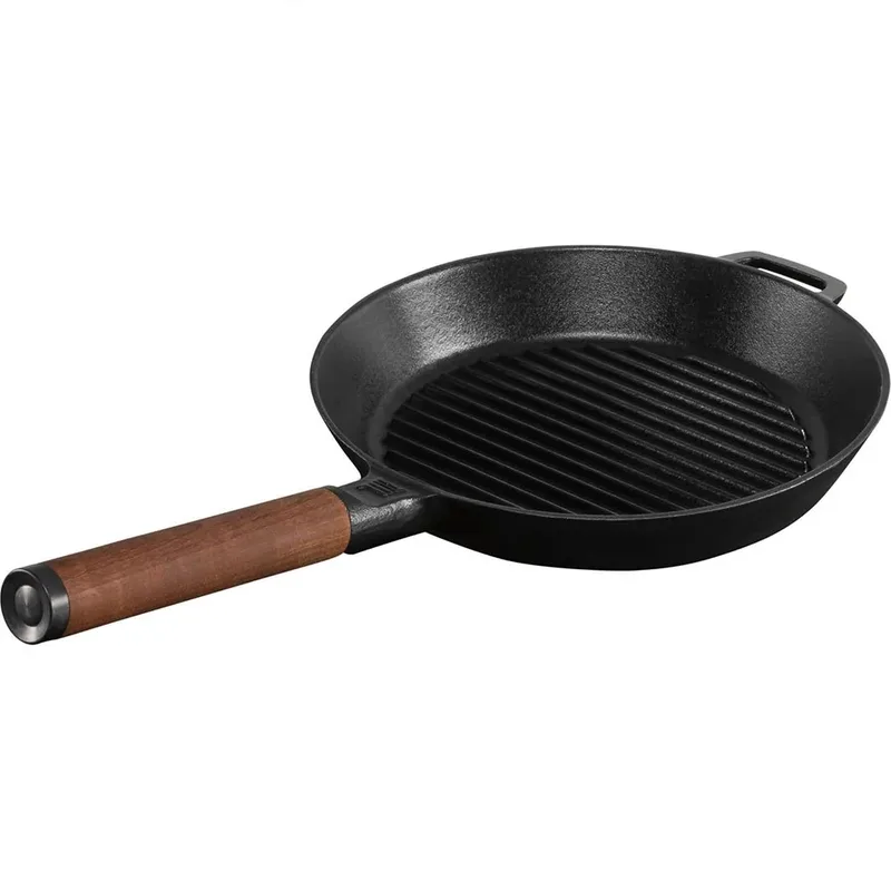 Norden Grillpan Gietijzer 26cm - Gietijzeren Grillpan - Thermium™ Anti-aanbaklaag by Fiskars in Black – product photo 3 of 3