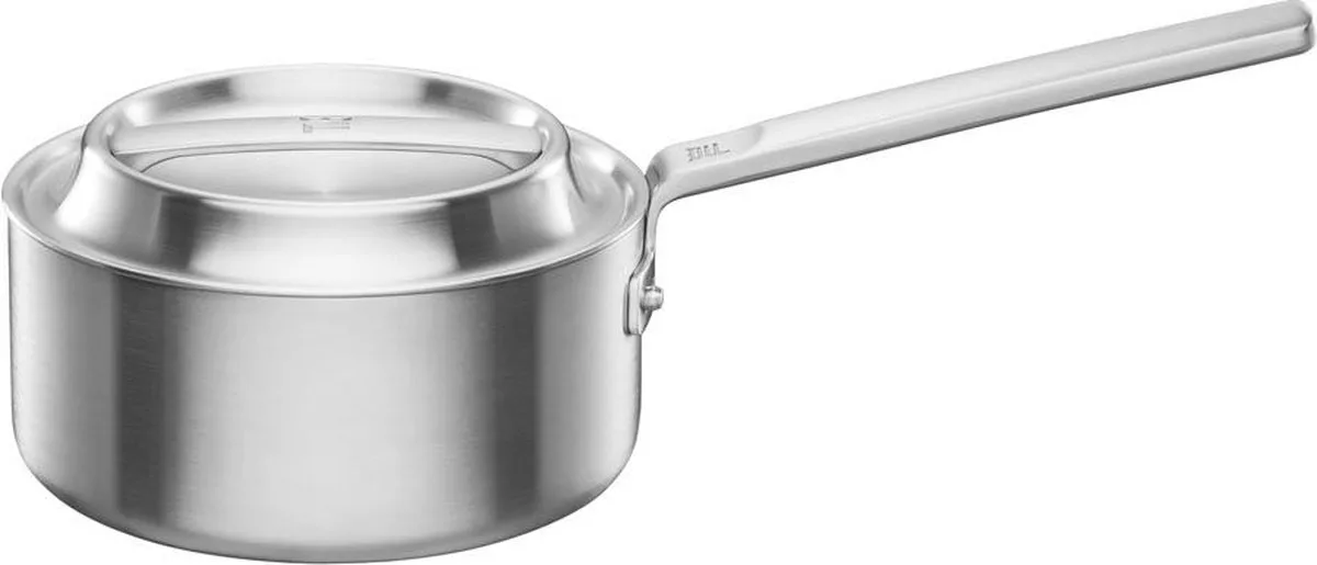 Norden Staal Steelpan 1,8L - Ongecoat - Fins Design fra Fiskars i Sølv – produktbillede