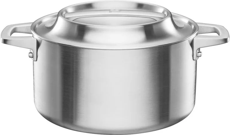 Norden Stalen Pan 3,0 liter - Ongecoat - Kookpan - Kookpannen - Staal by Fiskars in Rvs – product photo
