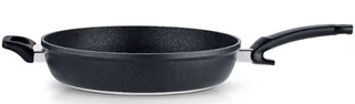 Adamant® Comfort - Frituurpan/Koekenpan 32 cm – Duurzaam Aluminium met Non-stick Coating, Geschikt voor Alle Fornuizen by Fissler in Black – product photo 2 of 3
