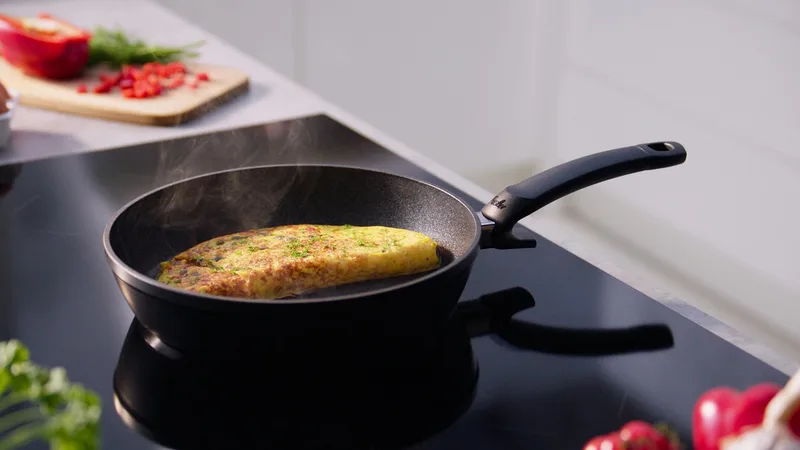 Adamant Comfort - Zwarte Koekenpan - 28 cm de Fissler en Noir – photo produit 2 sur 5