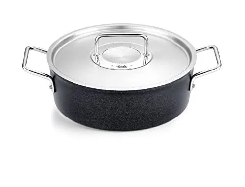 Adamant Kookpot D28cm 4,3l Rvs Deksel - Alle Vuren by Fissler in Anthraciet – product photo 3 of 3