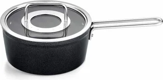 Adamant® - SCP Rond Steelpan met Glazen Deksel- Roestvrijstaal - 16 cm by Fissler in Anthracite – product photo 1 of 3