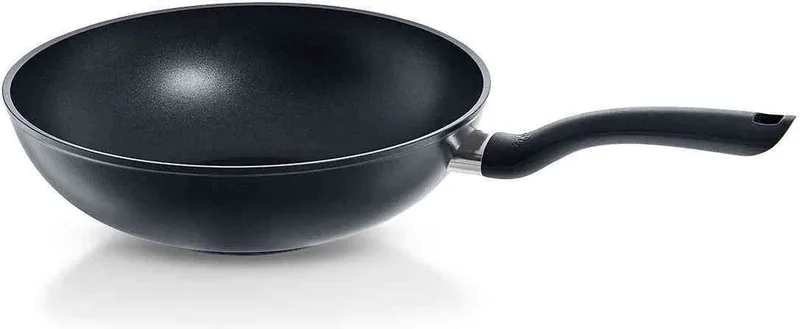 Cenit Inductie Wokpan - Ø 28 cm by Fissler in Black – product photo