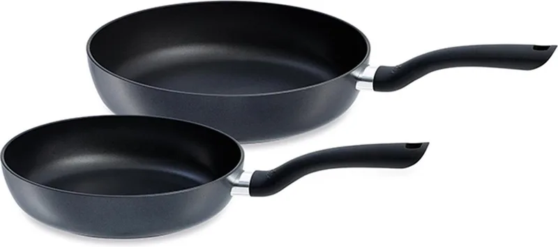 Cenit Koekenpannenset, 24/28cm by Fissler in Black – product photo