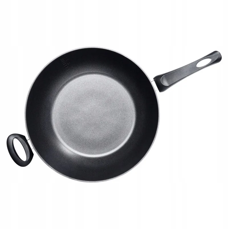 Cenit Wok Pan 32 cm - Antiaanbaklaag by Fissler in Red – product photo