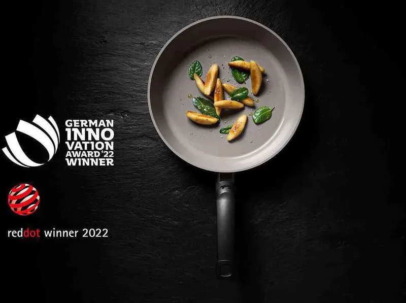 Ceratal Comfort Koekenpannen 24 + 28cm by Fissler in Grey – product photo