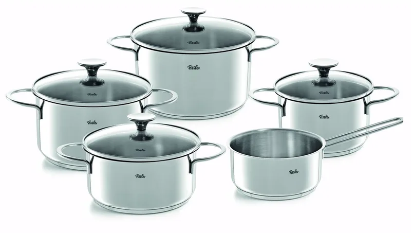 Copenhagen - Pannenset - 5-Delig von Fissler in Silber – Produktfoto 1 von 5