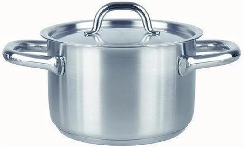 Family Line Kookpan met Rvs Deksel - 5,7L - Ø 24cm van Fissler in Zilver – productfoto