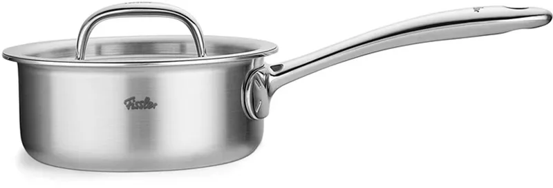M5 Pro-ply kookpan 16cm - 5ply meerlagen materiaal by Fissler in Silver – product photo