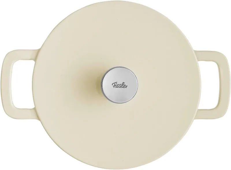 Moments braadpan - Gietijzer - Ivory White - 24cm de Fissler en Ivory wit – photo produit 3 sur 3