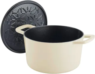Moments braadpan - Gietijzer - Ivory White - 24cm de Fissler en Ivory wit – photo produit 2 sur 3