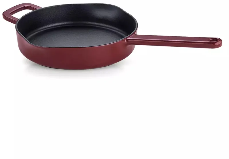 Moments Collection - Koekenpan - 26cm – Burgundy Red – Geschikt voor alle warmtebronnen by Fissler in Red – product photo