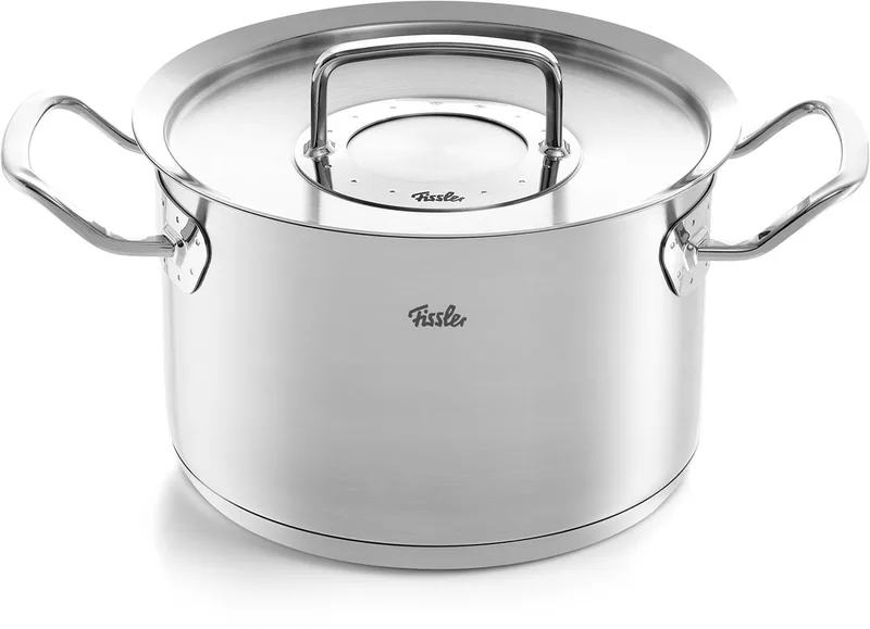 Original-Profi Collection Kookpan met Deksel - Ø 20cm by Fissler in Rvs – product photo 1 of 5