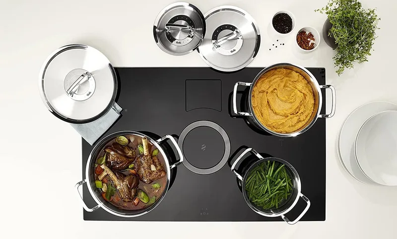 Original-Profi Collection Kookpan met RVS Deksel, 24cm von Fissler in Silber – Produktfoto 4 von 4