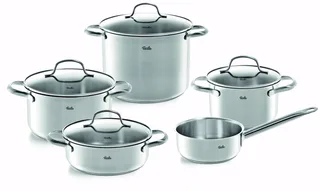 Pannenset - San Francisco 5-delig by Fissler in Silver – product photo 1 of 5